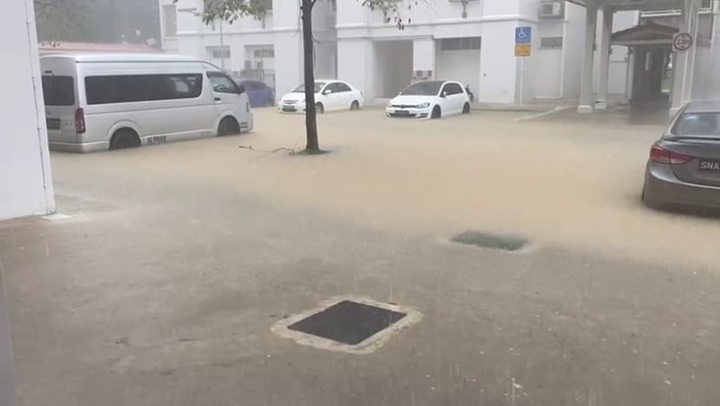Banjir Singapura ( Ist Tangkapan Layar Youtube) Banjir Singapura ( Ist Tangkapan Layar Youtube)