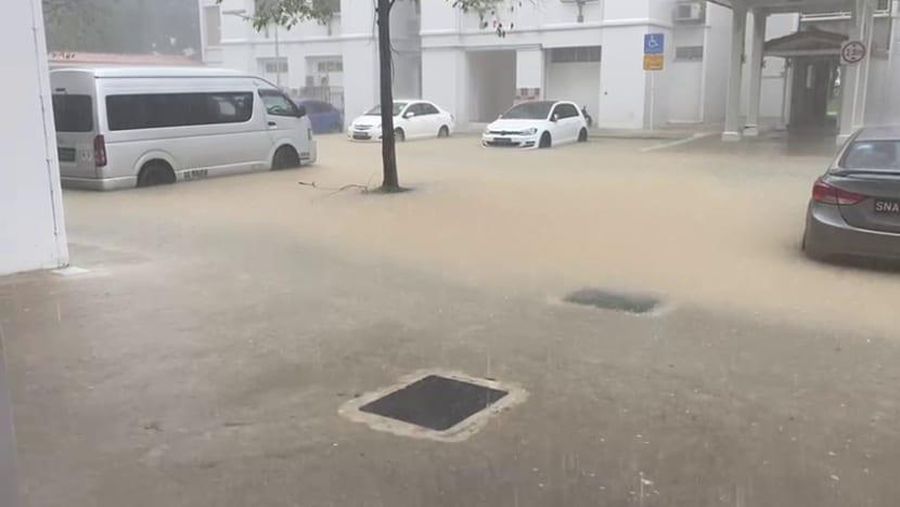 Banjir Singapura ( Ist Tangkapan Layar Youtube)