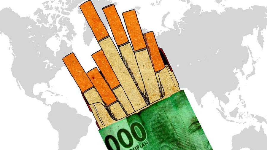 Infografis: Tarif Cukai Rendah, Harga Rokok RI Termurah di Dunia!