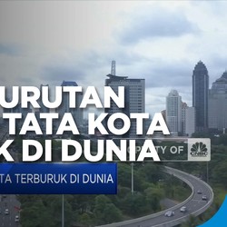 Jakarta Urutan Pertama Tata Kota Terburuk di Dunia