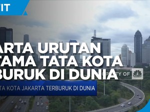 Jakarta Urutan Pertama Tata Kota Terburuk di Dunia