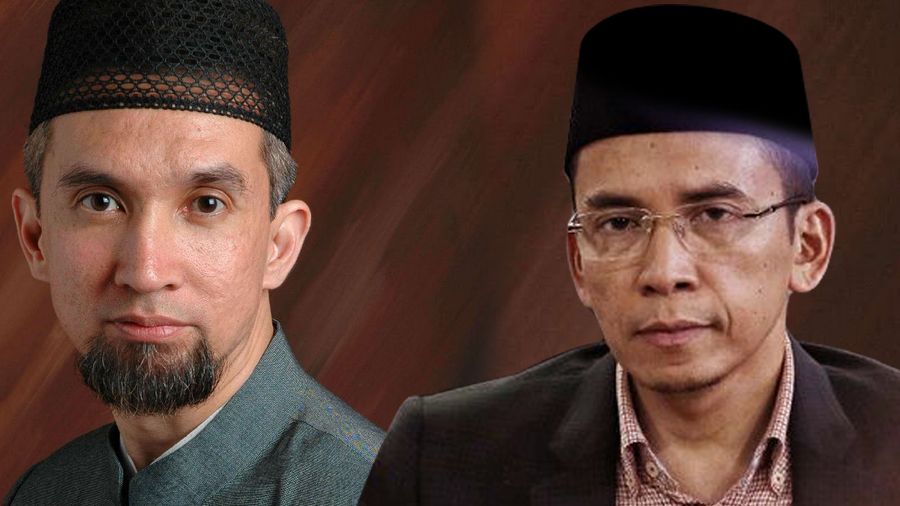 Kolase foto/ adiwarman karim dan tuan guru bajang/Aristya Rahadian
