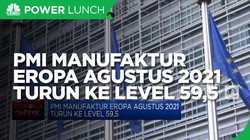 PMI Manufaktur Eropa Agustus 2021 Turun ke Level 59,5