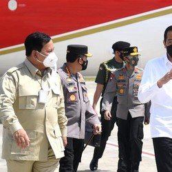 'Kemesraan' Jokowi & Prabowo: Food Estate ke Ibu Kota Baru