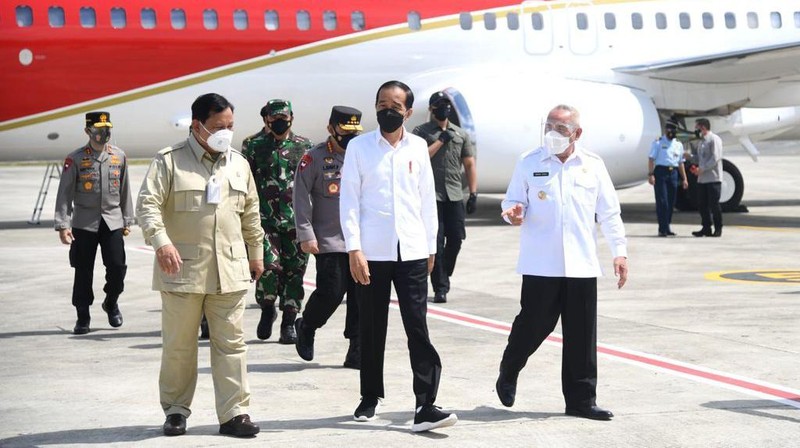 Presiden Joko Widodo (Jokowi) pada hari ini bertolak menuju Provinsi Kalimantan Timur untuk melakukan kunjungan kerja. (Lukas - Biro Pers Sekretariat Presiden)