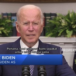 Biden Tetapkan Tenggat Waktu Evakuasi Warga AS di Afghanistan