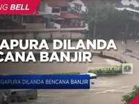 Diguyur Hujan Lebat, Singapura Dilanda Banjir