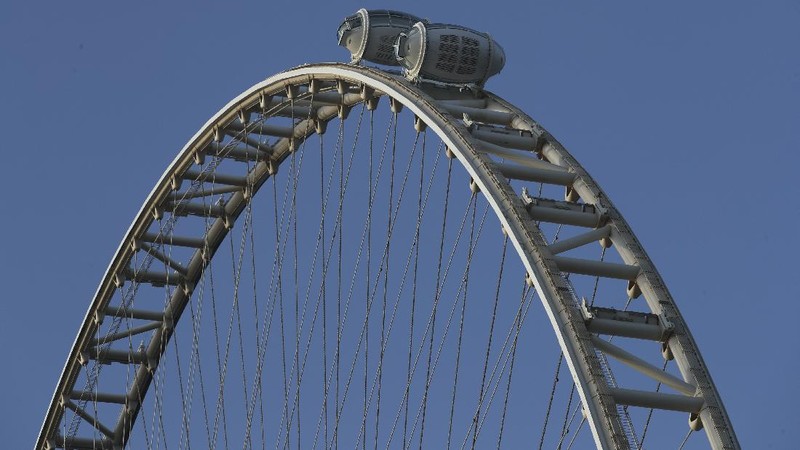 The installation of the passenger pods has started of the 