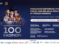 Sarasehan 100 Ekonom: Reformasi Fiskal Demi Pemulihan Ekonomi
