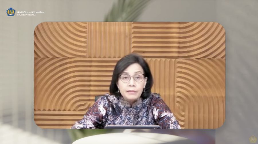 Menteri Keuangan Sri Mulyani saat Konferensi Pers APBN KITA Edisi Agustus 2021 (Tangkapan Layar Youtube/Menteri Keuangan)