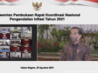 Perintah Jokowi ke Gubernur: Jaga Stabilitas Harga Pangan!