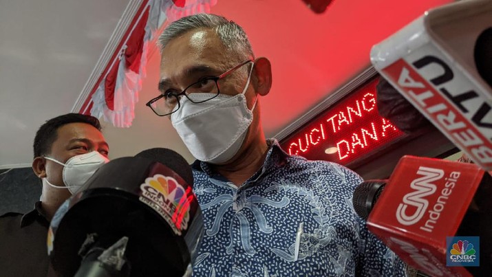 Rionald Silaban (CNBC Indonesia/Emir)