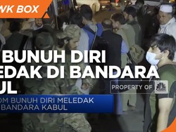Bom Bunuh Diri Meledak di Bandara Kabul