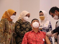Pemprov Jateng & BPJS Kesehatan Gelar Vaksinasi Prolanis