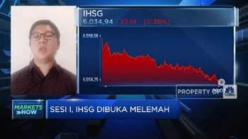 Nantikan Hasil Simposium Jackson Hole, IHSG Dibuka Melemah