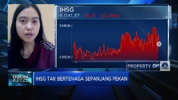Wait & See Keputusan Tapering, IHSG Ditutup Melemah