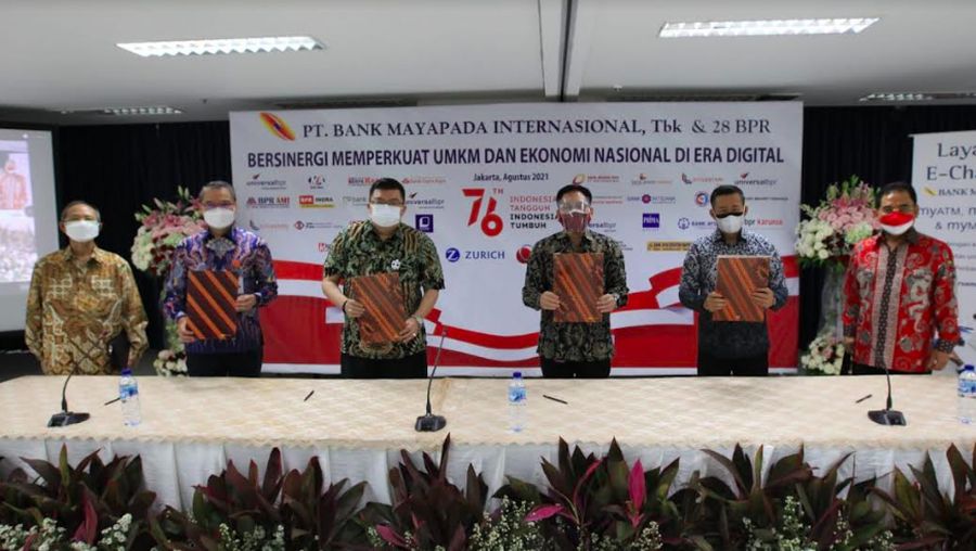 PT Bank Mayapada Tbk (MAYA), menyalurkan kredit senilai Rp 5 triliun kepada 28 BPR di berbagai provinsi di Indonesia. Dok MAYA