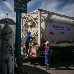 Pertamina Distribusikan 4.855 Ton Oksigen untuk 504 RS