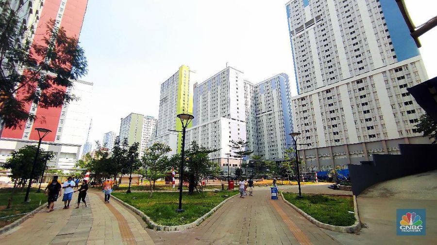 Suasana Aktivitas di RSDC Wisma Atlet, Kemayoran.