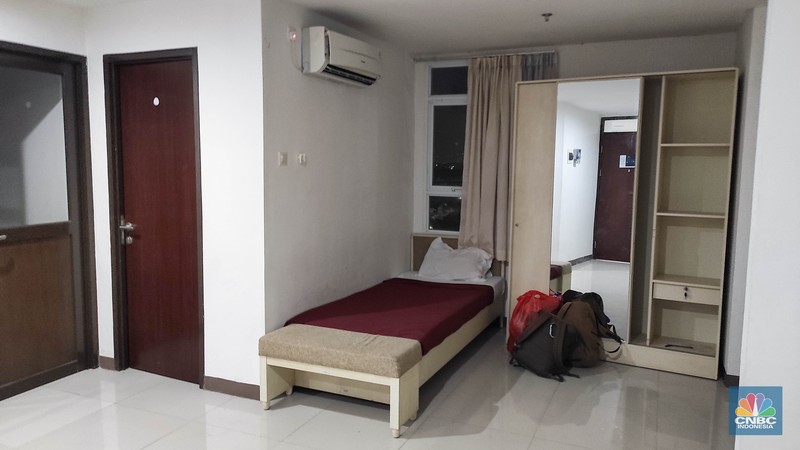 Suasana Aktivitas di RSDC Wisma Atlet, Kemayoran Suasana Aktivitas di RSDC Wisma Atlet, Kemayoran. (CNBC Indonesia/ Andrean Kristianto)