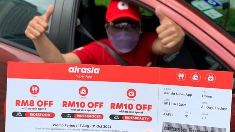 airasia ride (Tangkapan Layar via Instagram @lim.benjie)