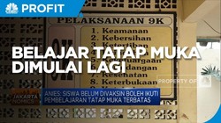 DKI Jakarta Mulai Gelar  Belajar Tatap Muka