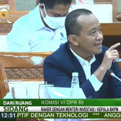 Panas! Andre Cecar Bahlil Soal Izin Pabrik Semen Kalimantan