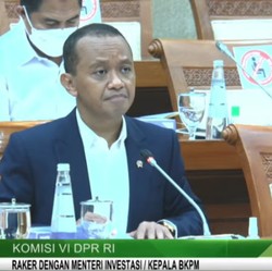 Kejar Investasi Rp1.200 T, Bahlil Minta Tambah Dana Rp600 M