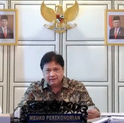 Airlangga: Sulut-Babel-Kaltara-Kaltim Masih PPKM Level 4