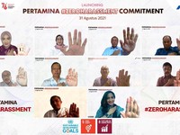 Pertamina Jadi BUMN Pertama Deklarasikan Zero Harassment