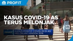 Kasus Covid-19 di AS Melonjak Hingga 50%