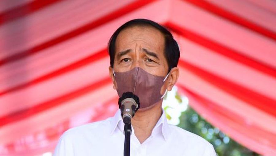 Keterangan Pers Presiden Jokowi usai Tinjau Vaksinasi di SMAN 1 Beber, Kab Cirebon, 31 Agustus 2021 (Biro Pers Sekretariat Presiden/ Muchlis Jr)