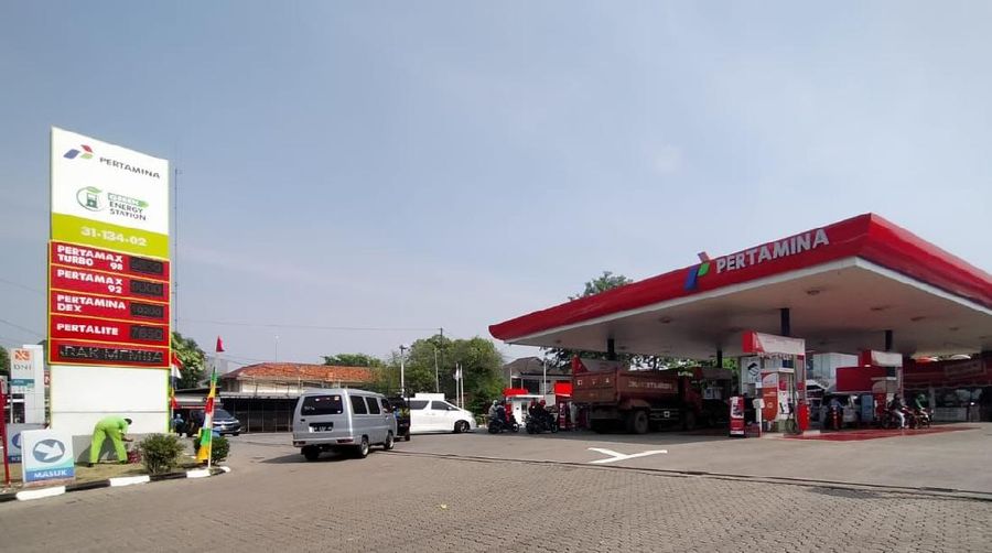 SPBU Pertamina bertema ramah lingkungan. (Doc Pertamina)