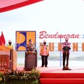 Jokowi Resmikan Bendungan Kuningan yang Mengairi 3000HA Sawah