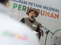 Uu Ruzhanul Luncurkan Rintisan Usaha Petani Milenial