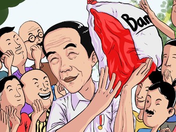 Helikopter Uang Jokowi Terbang Keliling RI, Apa Dampaknya?