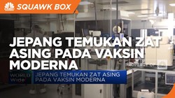 Jepang Temukan Zat Asing pada Vaksin Moderna