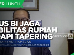 Jurus BI Jaga Stabilitas Rupiah Hadapi Tapering Off