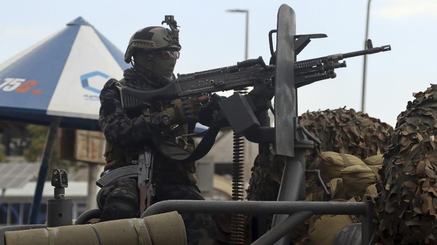 Taliban special force fighters arrive inside the Hamid Karzai International Airport after the U.S. military's withdrawal, in Kabul, Afghanistan, Tuesday, Aug. 31, 2021. The Taliban were in full control of Kabul's airport on Tuesday, after the last U.S. plane left its runway, marking the end of America's longest war. (AP Photo/Khwaja Tawfiq Sediqi)