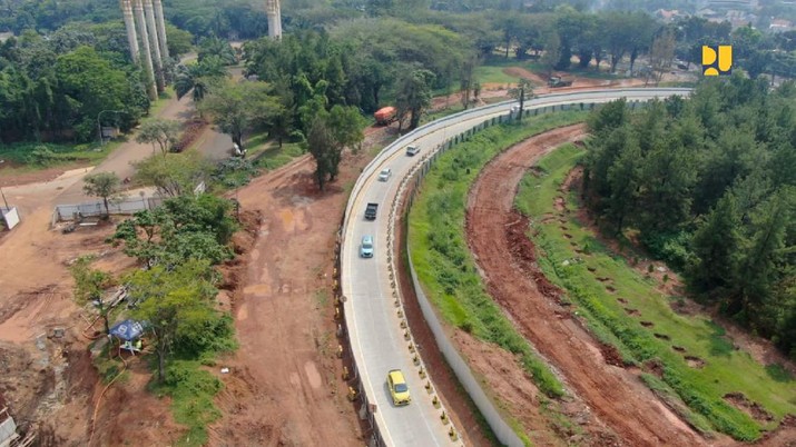 Pembangunan Jalan Tol Serpong – Balaraja. (Dok. Kementerian PUPR)