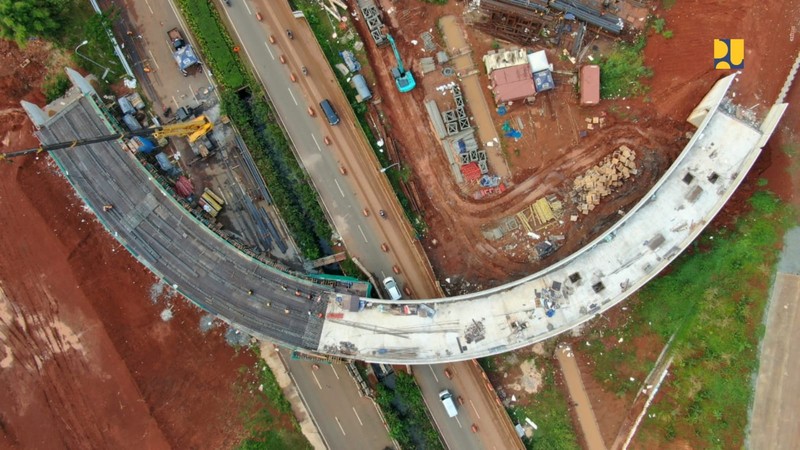 Pembangunan Tol Ruas Tol Cibitung - Cilincing (Dok. Kementerian PUPR)