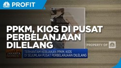 PPKM, Kios di Pusat Perbelanjaan Dilelang