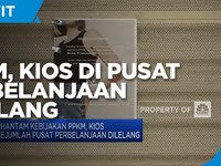 PPKM, Kios di Pusat Perbelanjaan Dilelang