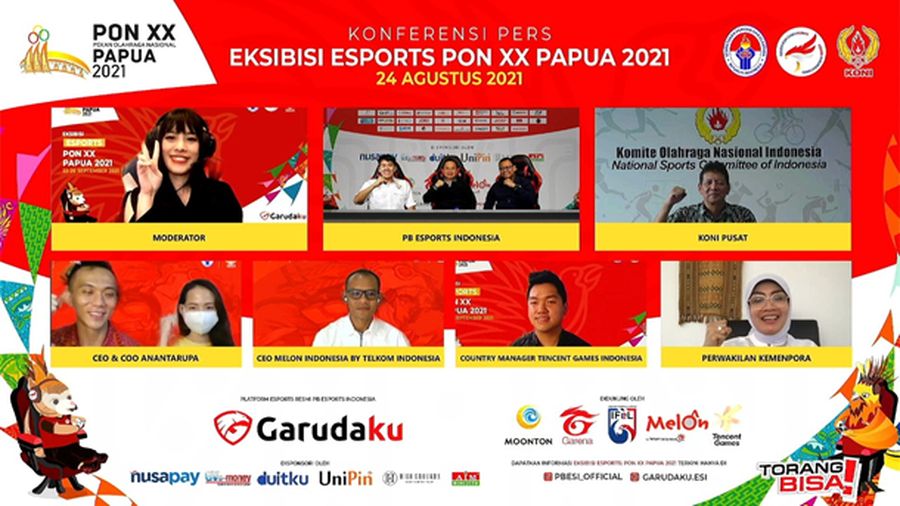 Lokapala, gim Multiplayer Online Battle Area (MOBA) besutan anak bangsa Indonesia akan dipertandingkan di eksibisi eSports PON XX Papua 2021.