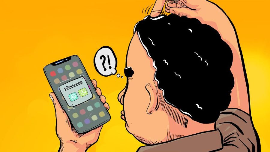 INFOGRAFIS, Mengenal GB Whatsapp, Aplikasi Berbahya yang Banyak Fiturnya