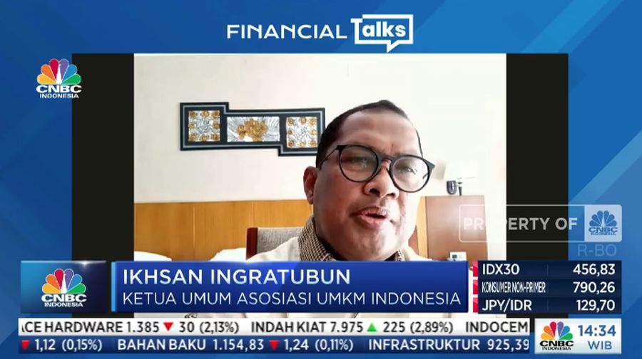Ketua Umum Asosiasi UMKM indonesia, Ikhsan Ingratubun