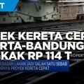 Molor, Proyek Kereta Cepat Jakarta-Bandung Bengkak Rp 114 T