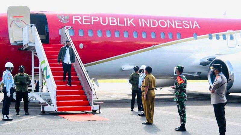 Presiden Joko Widodo Melakukan Kunjungan Kerja di Lampung (Biro Pers Sekretariat Presiden?Lukas)