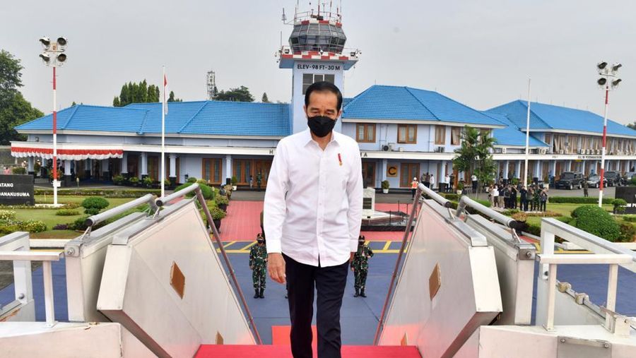 Presiden Joko Widodo Melakukan Kunjungan Kerja di Lampung (Setpres/Agus Suparto)