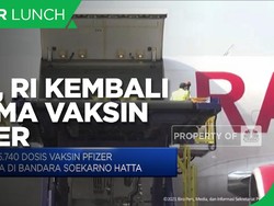 1,19 Juta Dosis Vaksin Pfizer Tiba di Indonesia